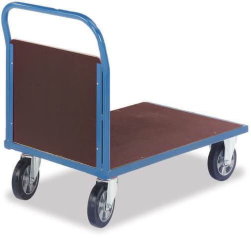 Rollcart Stirnwandwagen mit rutschsicherer Ladefläche, Traglast 1200 kg, Ladefläche 1000 x 700 mm