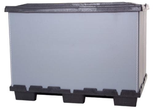 Paletten-Faltbox mit 3 Kufen