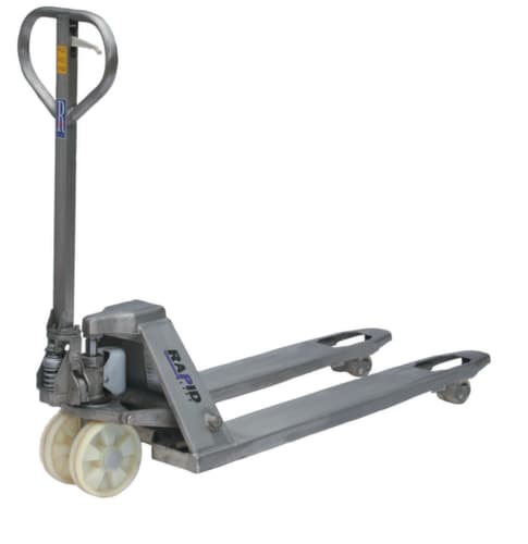 RAPIDLIFT Palettenhubwagen Rapid Niro, 2000 kg Traglast, Nylon/Nylon