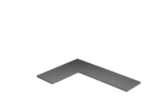 hofe Fachboden für Lagerregal, Breite x Tiefe 1300 x 500 mm