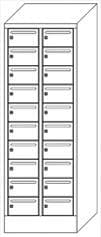 PAVOY Postverteilschrank Basis, 20 Fächer
