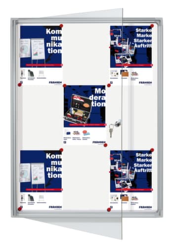 Franken Flachschaukasten X-tra!Line® für den Innenbereich