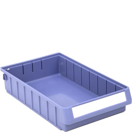 Verstärkter Regalkasten Top, taubenblau, Tiefe 400 mm