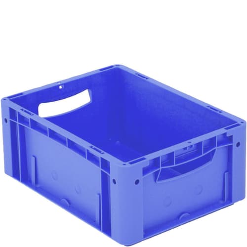 Euronorm-Stapelbehälter Ergonomic, blau, Inhalt 15 l