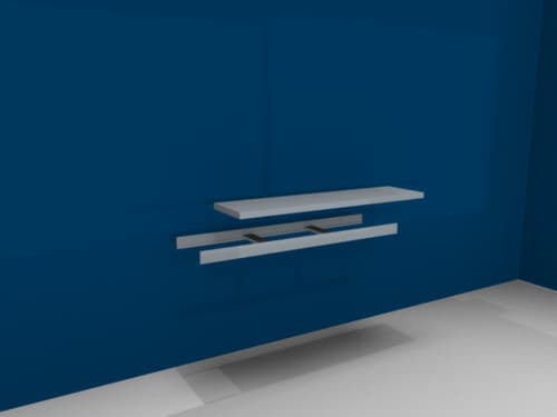 hofe Fachboden für Weitspannregal, Breite x Tiefe 1500 x 400 mm