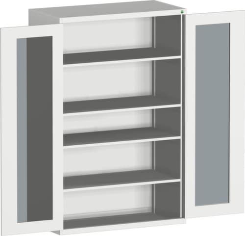 bott Systemschrank cubio mit 4 Böden, Breite 1300 mm