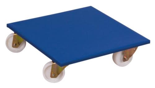VARIOfit Möbelhund® Extra 125/K mit rutschfester Ladefläche, Traglast 900 kg, Kunststoff-Bereifung