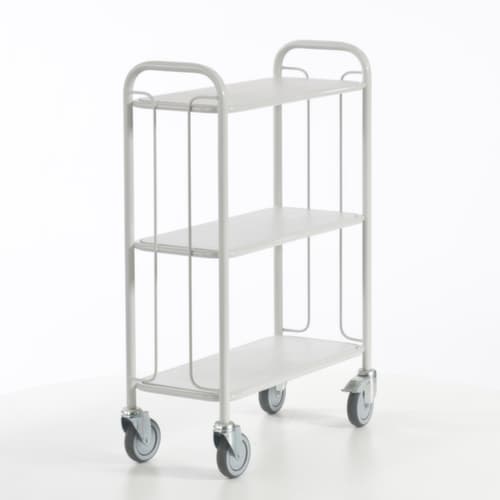Rollcart Bürowagen, Traglast 150 kg, 3 Etagen