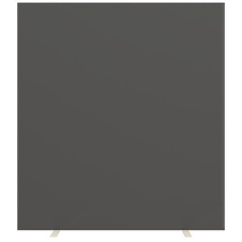 Paperflow Trennwand mit beidseitigem Stoffbezug, Höhe x Breite 1740 x 1600 mm