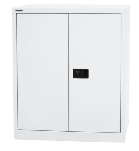 Bisley Aktenschrank Universal, 2 Ordnerhöhen, verkehrsweiß/verkehrsweiß