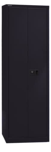 Bisley Aktenschrank Universal, 5 Ordnerhöhen, schwarz/schwarz