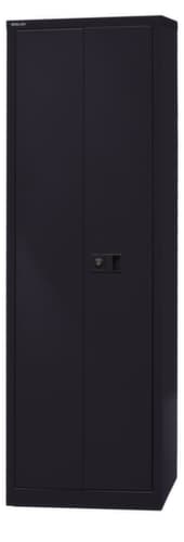 Bisley Aktenschrank Universal, 5 Ordnerhöhen, schwarz/schwarz