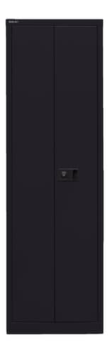 Bisley Aktenschrank Universal, 5 Ordnerhöhen, schwarz/schwarz