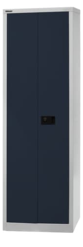 Bisley Aktenschrank Universal, 5 Ordnerhöhen, lichtgrau/anthrazitgrau