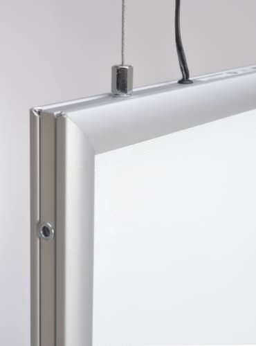 Beidseitiger LED-Leuchtrahmen Economy