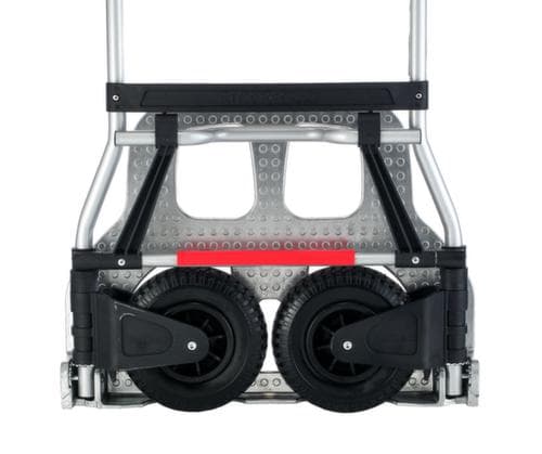 RuXXac Klappbare Alu-Sackkarre Jumbo, Traglast 250 kg, Polyurethan-Bereifung