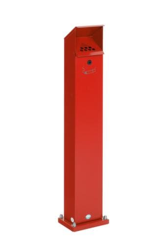 VAR Standascher mit Wetterschutzdach, rot