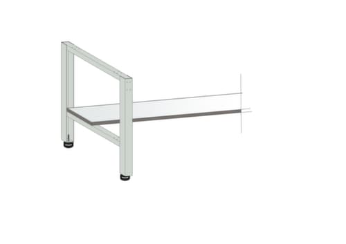Ablageboden Tiefe 300 mm für Werktisch, Breite x Tiefe 1000 x 300 mm
