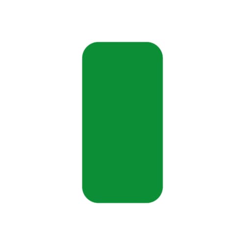 EICHNER Klebesymbol, Rechteck, grün