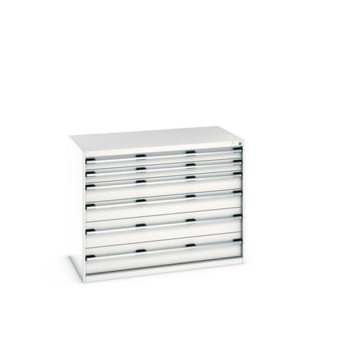 bott Großraum-Schubladenschrank cubio, 6 Schublade(n)