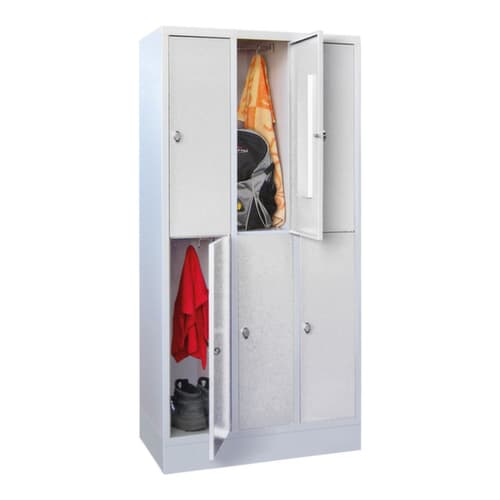 PAVOY Schließfachschrank Basis, 6 Fächer