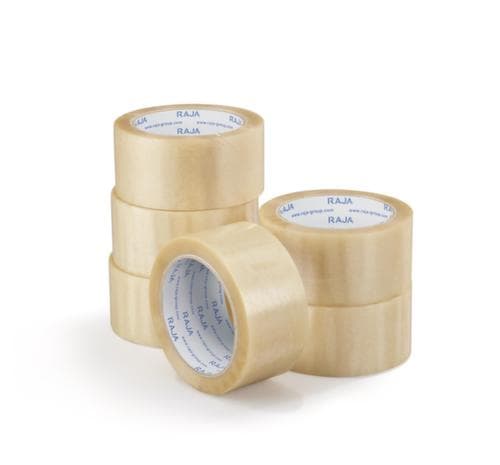 PVC-Packband für Pakete bis 30 kg, Länge x Breite 66 m x 50 mm