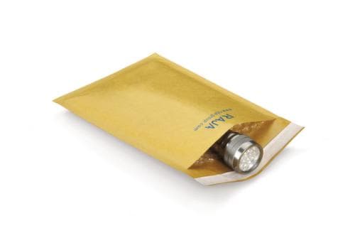 Braune Luftpolster-Versandtasche