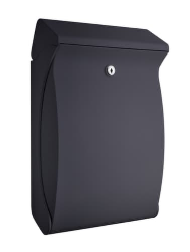 Wandbriefkasten Swing aus Kunststoff, anthrazit