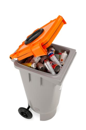 Cemo Sammelbehälter für Spraydosen, Inhalt 120 l