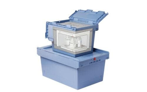 Thermoisolierter Mehrwegbehälter, Inhalt 5 l, Krokodildeckel