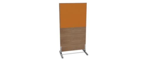 Nowy Styl Trennwand E10 aus Holz mit Stoffbespannung, Höhe x Breite 1545 x 800 mm