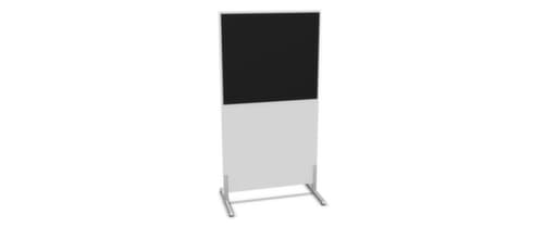 Nowy Styl Trennwand E10 aus Holz mit Stoffbespannung, Höhe x Breite 1545 x 800 mm