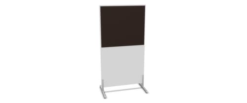 Nowy Styl Trennwand E10 aus Holz mit Stoffbespannung, Höhe x Breite 1545 x 800 mm