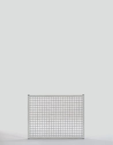 Wand-Aufsatzelement für Trennwandsystem, Breite 980 mm