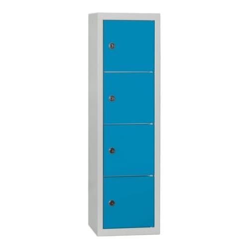 Schließfachschrank, 4 Fächer