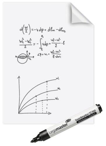 Legamaster Whiteboard-Folie Magic-Chart, Höhe x Breite 600 x 800 mm