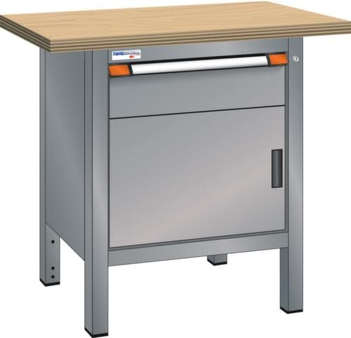 Thurmetall Werkbank, 1 Schublade, 1 Schrank