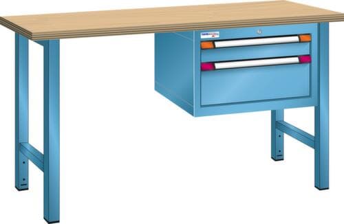 Thurmetall Werkbank, 2 Schubladen