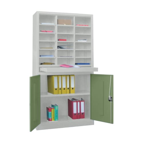 PAVOY Post-/Prospektschrank Basis, 18 Fächer