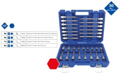 Brilliant Tools 1/2" Steckschlüssel-Satz