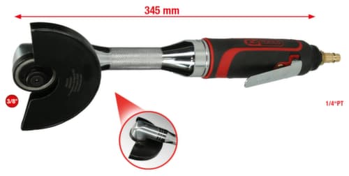 KS Tools 3/8" Druckluft-Stab-Trennschleifer
