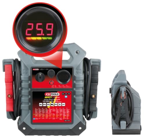 KS Tools 12 V + 24 V Batterie-Booster