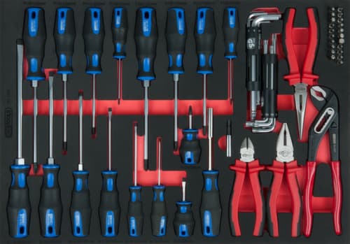 KS Tools Zangen- und Schraubendreher-Satz