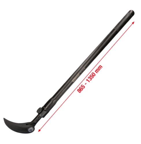 KS Tools Teleskop Gelenk-Rollkopf-Hebeleisen
