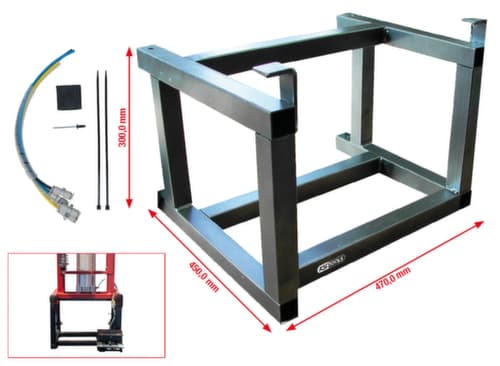 KS Tools Unterstellbock für Druckluft-Stand-Federspanner für 500.8800
