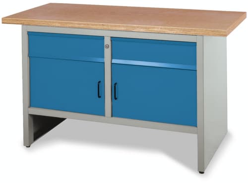 Thurmetall Werkbank, 2 Schubladen, 2 Schränke