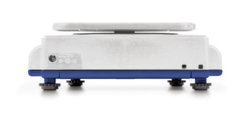 KERN Tischwaage EHA 1000-1 mit Edelstahl-Plattform, Wägebereich 1 kg