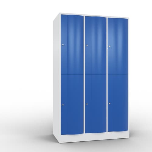 C+P Schließfachschrank Resisto, 6 Fächer