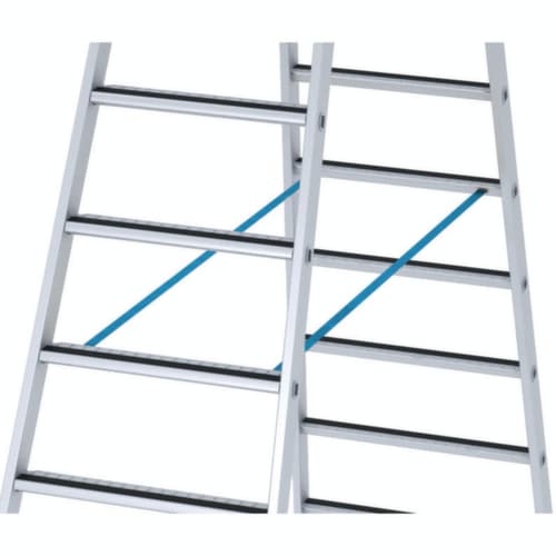 ZARGES Stehleiter R13step B mit rutschsicheren Stufen, 2 x 12 Stufen mit R13-Belag