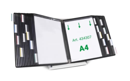 tarifold Sichttafelsystem, mit 30 Sichttafeln in DIN A4